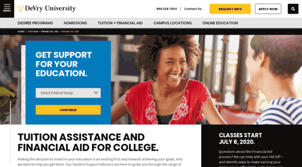 finance.devry.edu