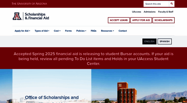 financialaid.arizona.edu