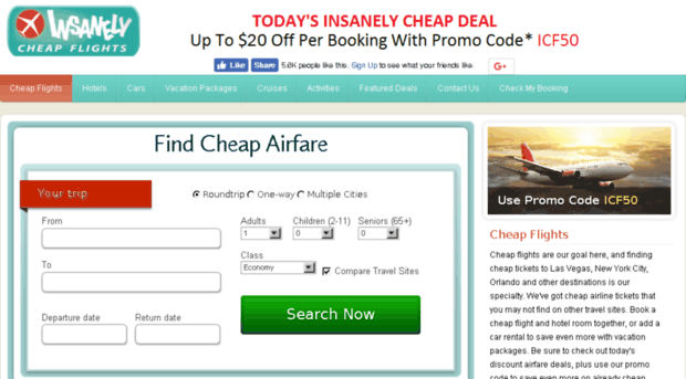 find.insanelycheapflights.com