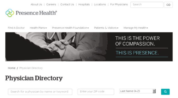 findadoctor.presencehealth.org