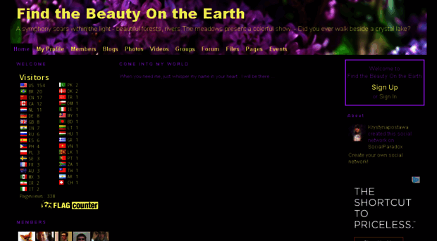 findthebeautyontheearth.socialparadox.com