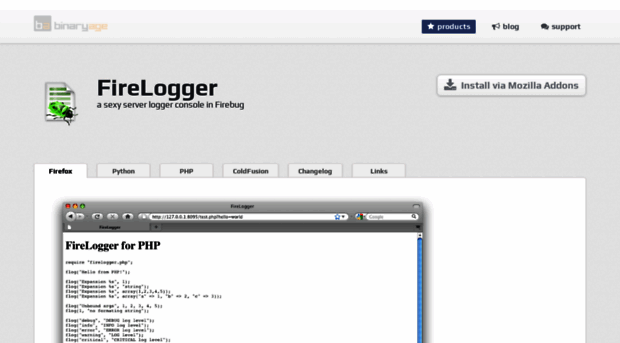 firelogger.binaryage.com