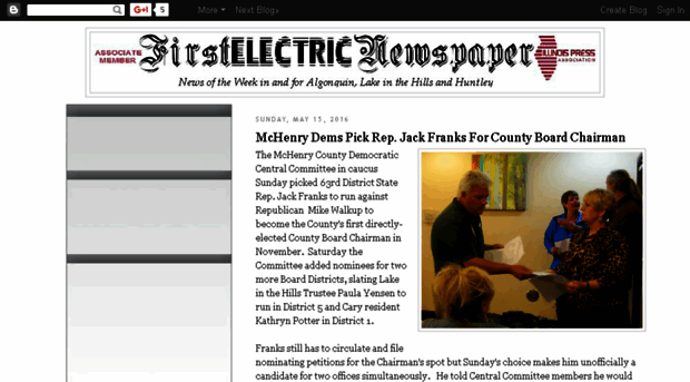 firstelectricnewspaper.com