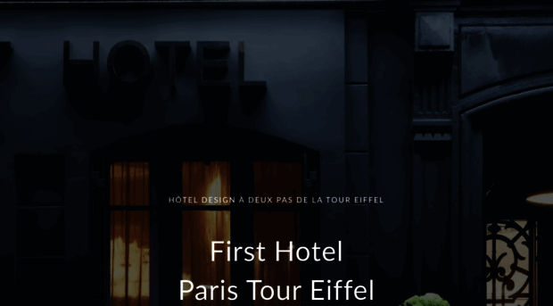 firsthotelparis.com