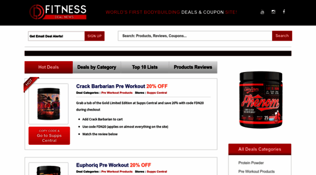 fitnessdealnews.com