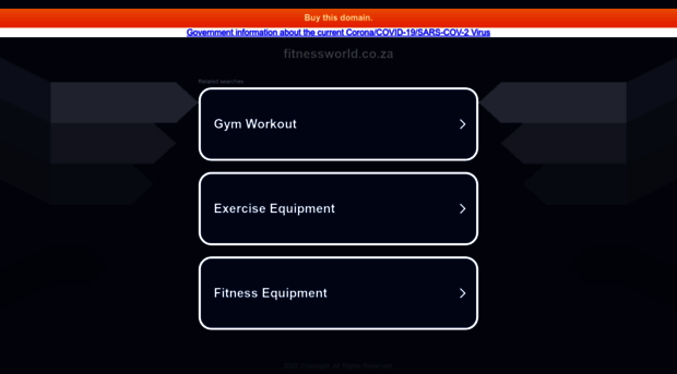 fitnessworld.co.za