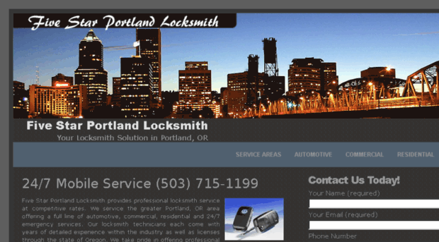 fivestarportlandlocksmith.net