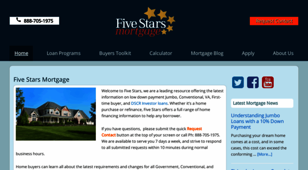 fivestarsmortgage.com