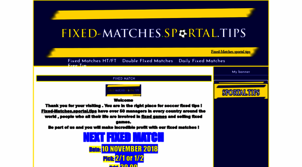 fixed-matches.sportal.tips