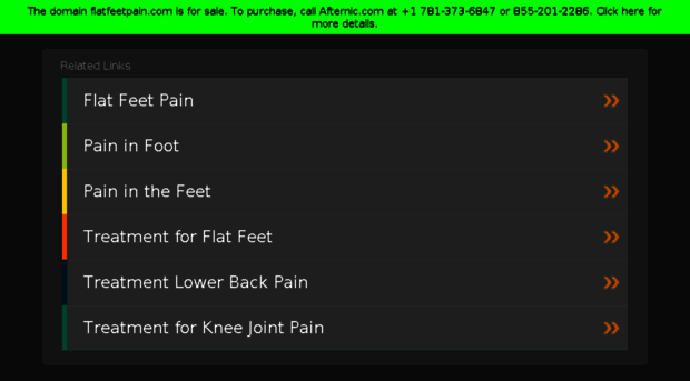 flatfeetpain.com