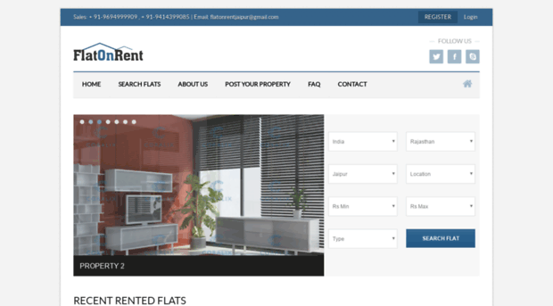 flatonrentjaipur.com