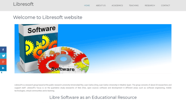 floss2013.libresoft.es