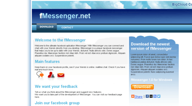 fmessenger.net