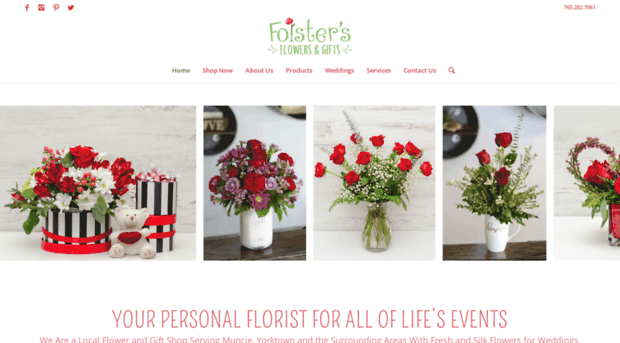 foistersflowers.com