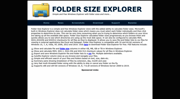 folder-size-explorer.com