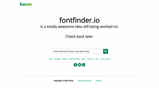fontfinder.io