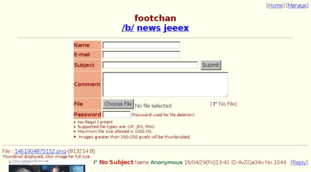 footchan.com
