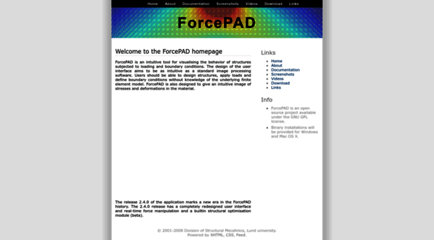 forcepad.sourceforge.net