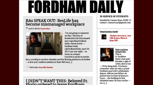 fordhamdaily.com