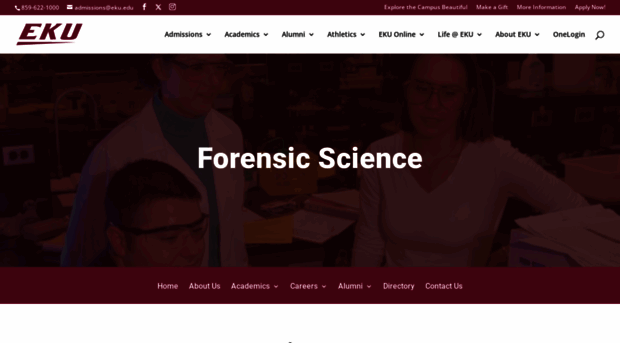 forensicscience.eku.edu