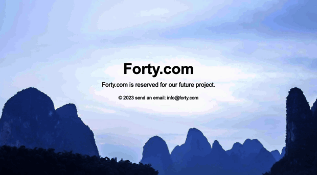 forty.com