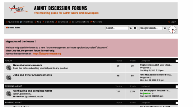 forum.abinit.org