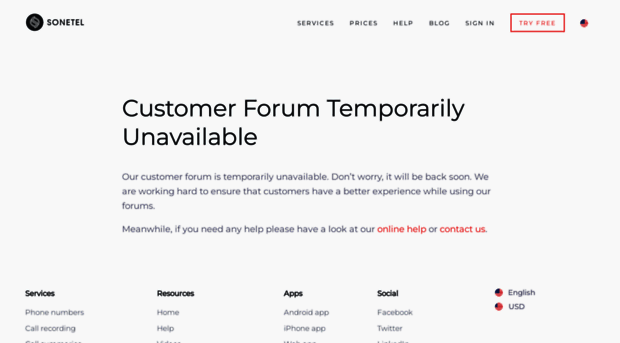 forum.sonetel.com