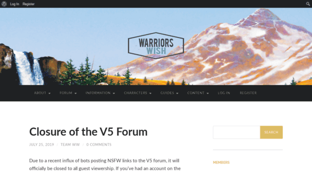 forum.warriorswish.net