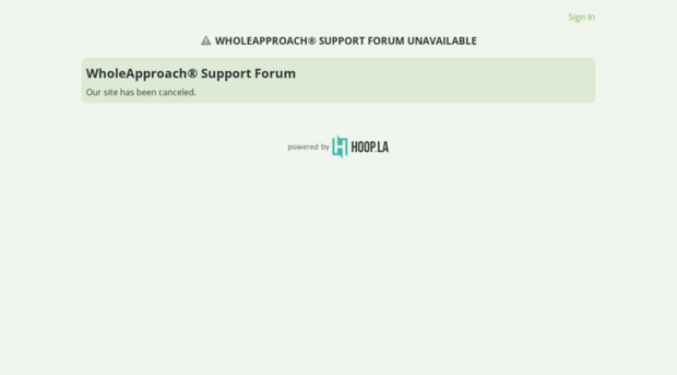 forum.wholeapproach.com