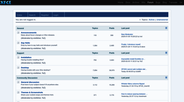 forum.xfce.org