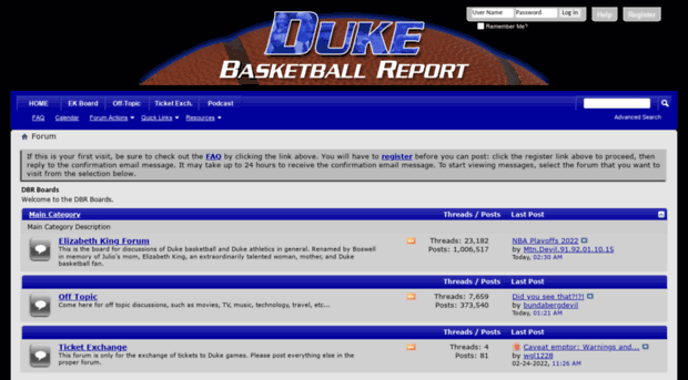 forums.dukebasketballreport.com