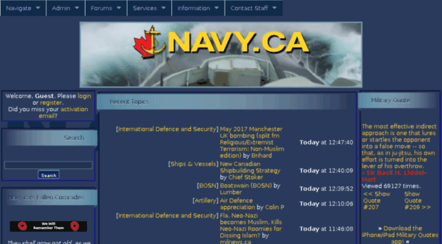 forums.navy.ca