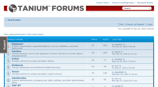 forums.tanium.com