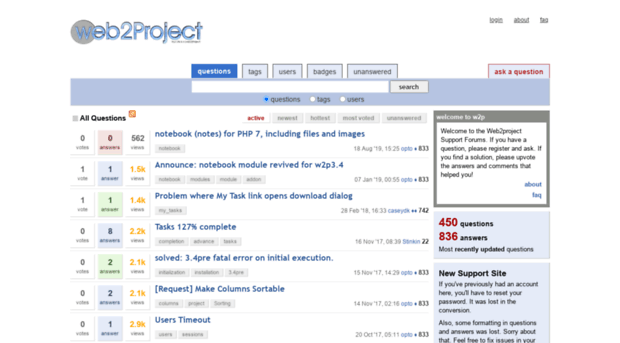 forums.web2project.net