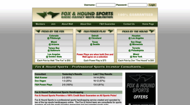 foxandhoundsports.com