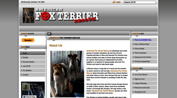foxterrierrescue.net