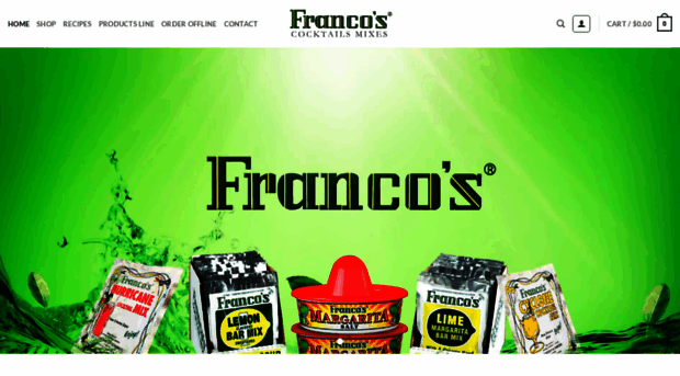 francoscocktailmixes.com