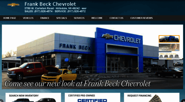 frankbeckchevrolet.com