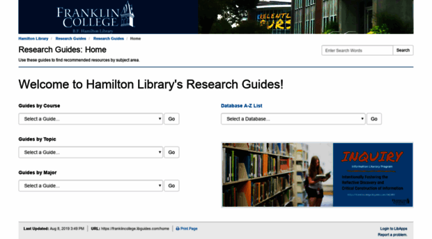 franklincollege.libguides.com