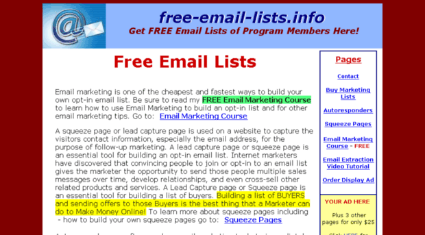 free-email-lists.info