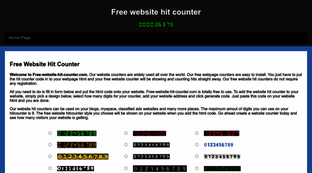 free-website-hit-counter.com