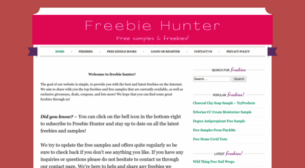 freebiehunter.org