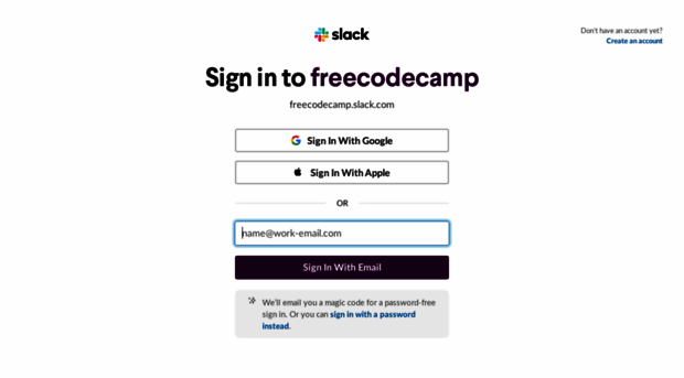 freecodecamp.slack.com