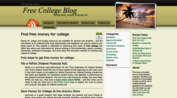 freecollegeblog.com