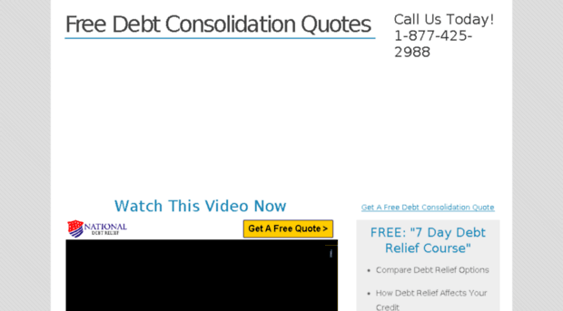 freedebtconsolidationquotes.com