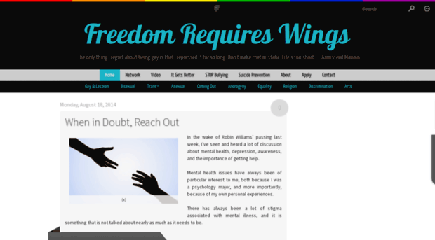 freedomrequireswings.com