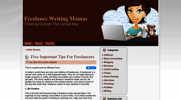 freelancewritingmamas.com