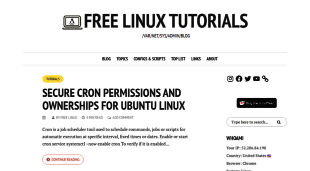 freelinuxtutorials.com