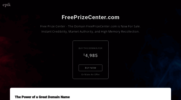 freeprizecenter.com