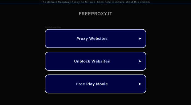 freeproxy.it